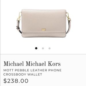Michael Kors Convertible Crossbody Bag